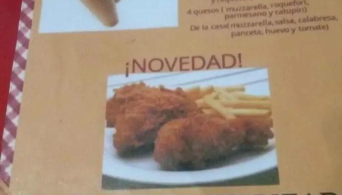 Rey De Las Empanadas -  Menu - Rivera