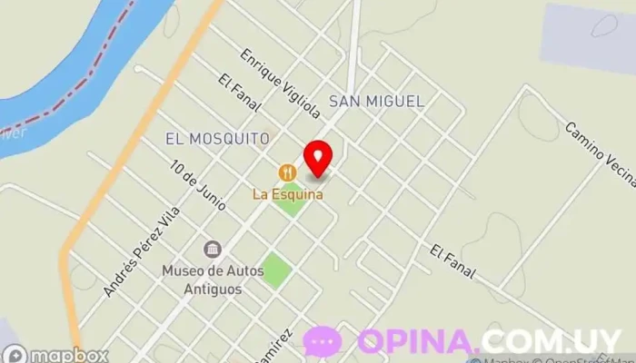 mapa de Rincón de Clau Papelería en Rio Branco