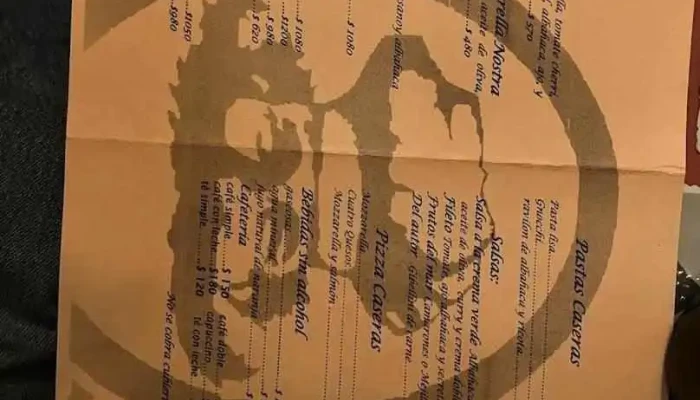 Ristorante Gibellini -  Menu - Col. del Sacramento