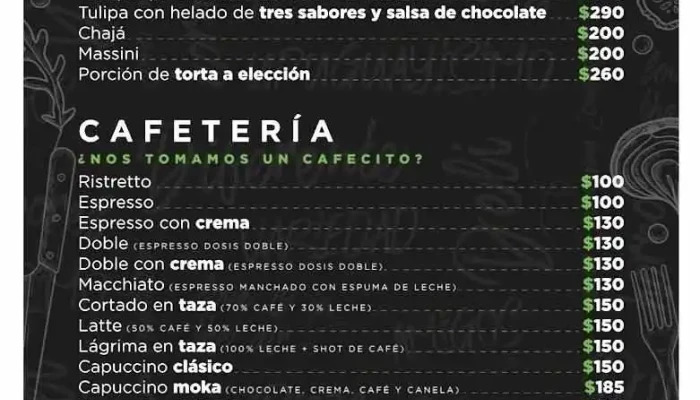 Rodelu Portal Brunel -  Menu - Montevideo