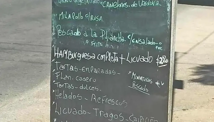 Rotiseria Algo Para Comer -  Menu - Las Toscas