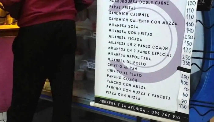 Rotiseria La Rotonda Menu - Tacuarembó