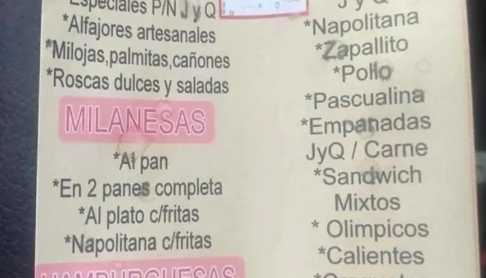 Rotiseria Lo De Bruno -  Menu - Las Piedras