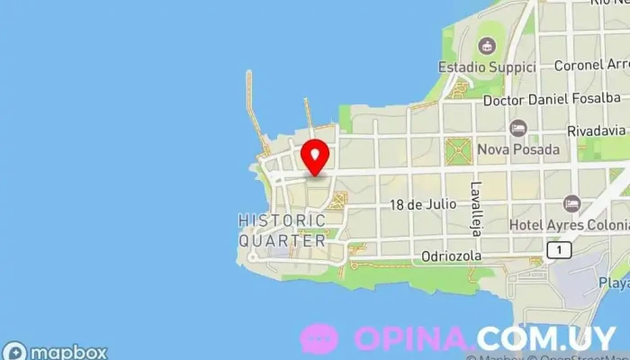 mapa de SacraDalmas Inmobiliaria Rural y Urbana Agencia inmobiliaria en Col. del Sacramento