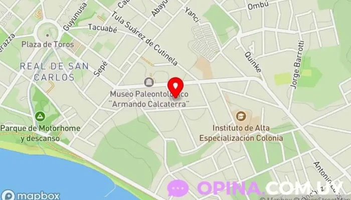 mapa de Sacramento Language School Escuela en Col. del Sacramento