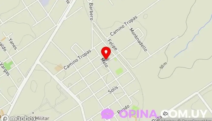 mapa de Salón Caraguata - AGENCIA DAC TOLEDO Centro comercial en Toledo