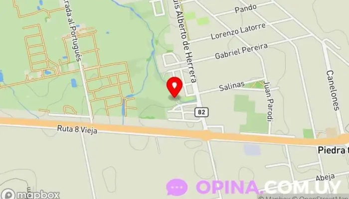 mapa de Salón de cooperativas 1 Lounge en Empalme Olmos