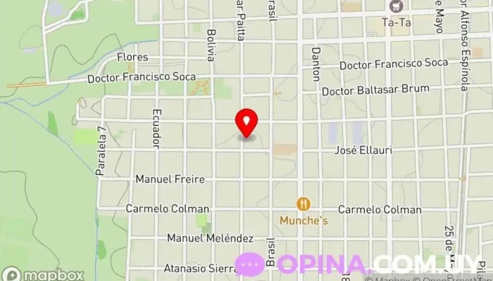 mapa de Salón GROOT Papelería en Las Piedras