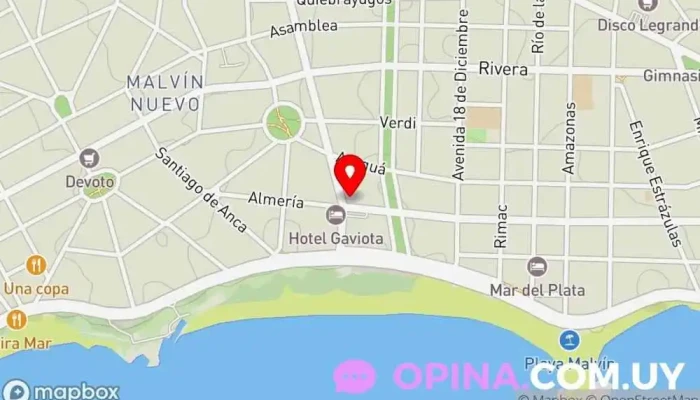 mapa de Salón Gufo Papelería, Tienda de cubertería, Tienda de regalos, Kiosco en Montevideo