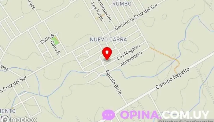 mapa de Salón laura Quiosco en Montevideo