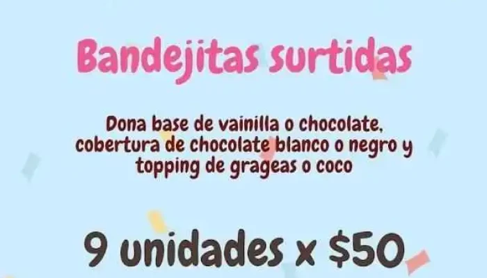 Santas Donas -  Menu - Montevideo