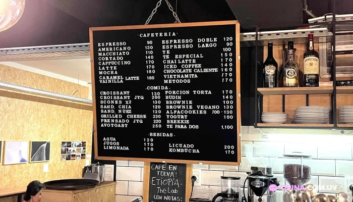 Sauco Cafe Menu - Montevideo