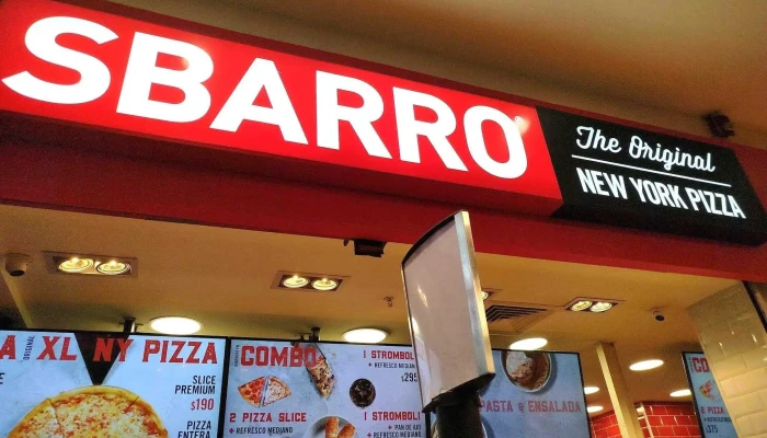 Sbarro -  Menu - Montevideo