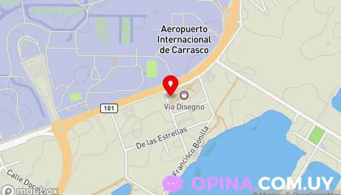 mapa de Selva Café & Libros Restaurante, Cafetería en canelones