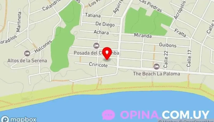 mapa de Serena Del Lago Condominio en La Paloma