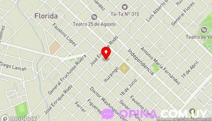 mapa de Servando Echeverria Agencia inmobiliaria en Florida