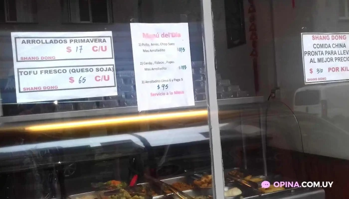 Shanghai Comida China -  Menu - Montevideo