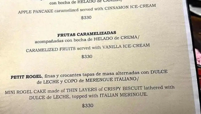 Si Querida -  Menu - Maldonado