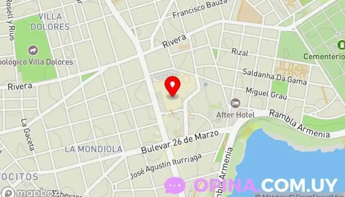 mapa de Smart Megajugueteria Juguetería, Tienda de artículos para bebés en Montevideo