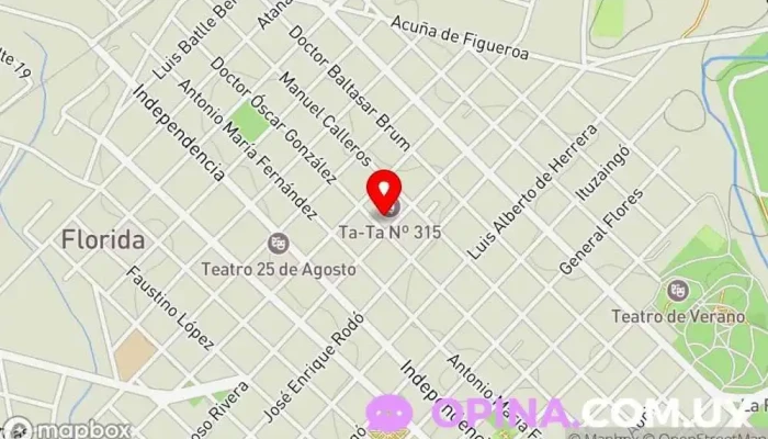 mapa de Songahm Taekwondo Florida Escuela de artes marciales, Escuela en Florida