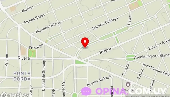 mapa de Sonolife Clínica especializada en Montevideo