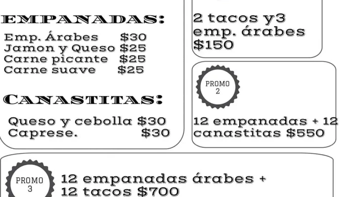 Sr Taco -  Menu - Salto