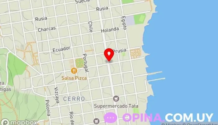 mapa de STAMP Papeleria Juguetería Papelería, Imprenta, Centro comercial, Juguetería en Montevideo