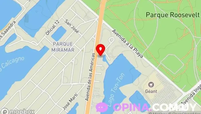 mapa de Summum - Clínica del lago Clínica especializada en Ciudad de la Costa