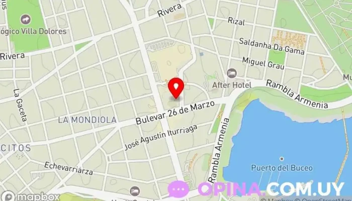 mapa de SUMMUM Medicina Privada Grupo médico, Médico en Montevideo