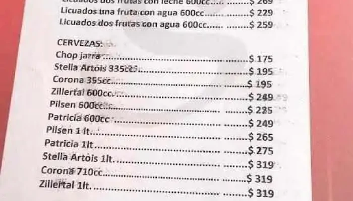 Sumo Resto Cafe -  Menu - Maldonado