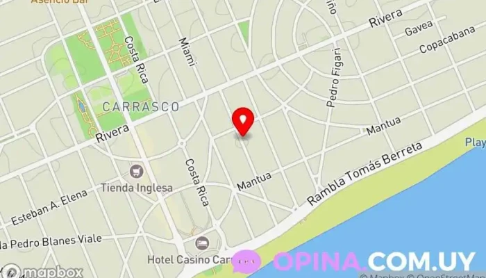 mapa de Sunset Real Estate Agencia inmobiliaria en Montevideo