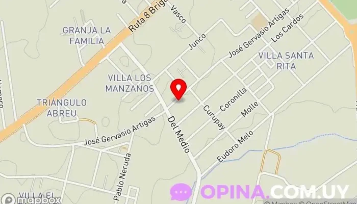 mapa de Super Naranjita Supermercado en Barros Blancos