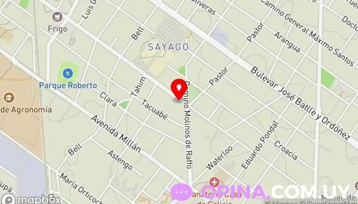 mapa de Sweet Design Papelería en Montevideo