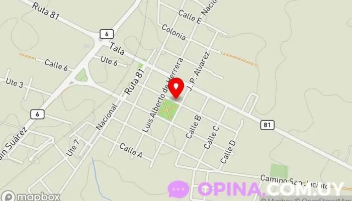 mapa de SyL Tu Packing más cerca de tí Papelería en San Bautista