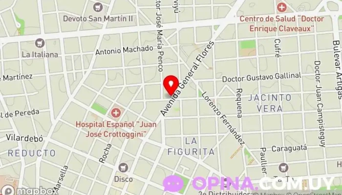 mapa de talista.uy Papelería en Montevideo