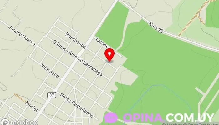 mapa de Taller de Sueños Papelería en Piriápolis