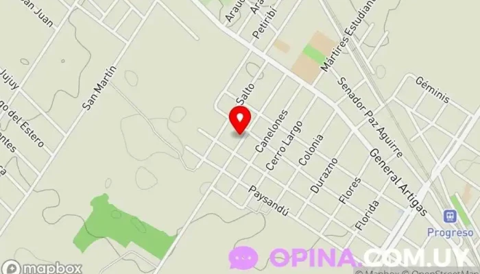 mapa de Tamborcito Lector Librería en Progreso