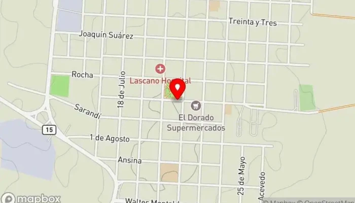 mapa de Taxi Don Florentino 24 Horas Centro comercial en Lascano