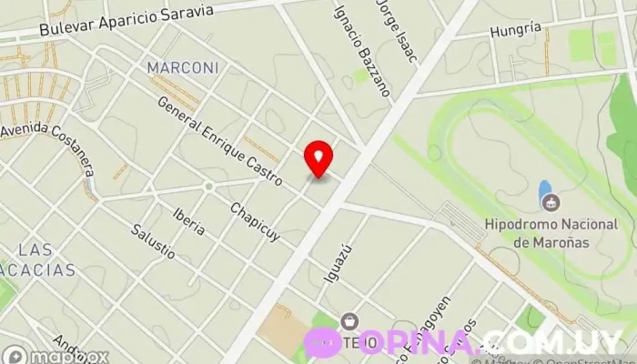 mapa de TeacherPlanners Papelería en Montevideo