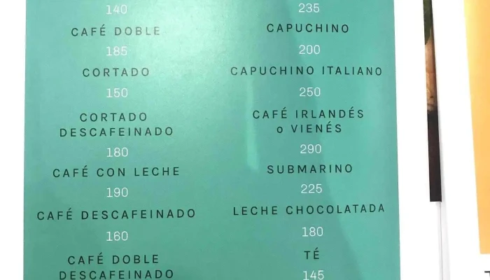 Terapia Coffee -  Menu - Maldonado