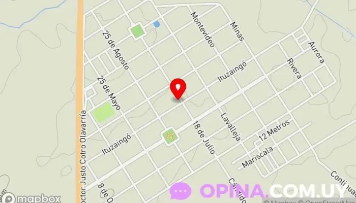 mapa de Tercera Edad Centro de salud y bienestar en Mariscala