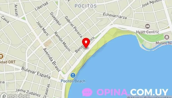 mapa de Tesouro Negocios Inmobiliarios Agencia inmobiliaria, Agentes inmobiliarios en Montevideo