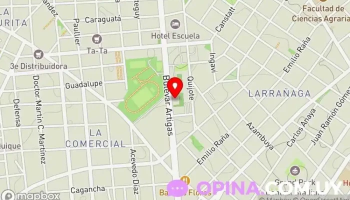 mapa de Tienda 1004 Librería en Montevideo