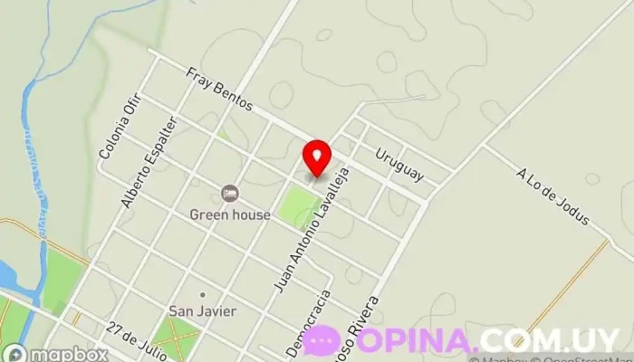 mapa de Todo Impreso Papelería en San Javier