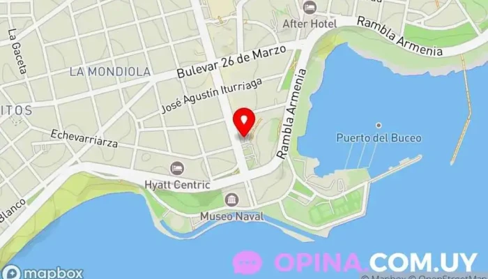 mapa de Torres Del Puerto Edificio de apartamentos en Montevideo