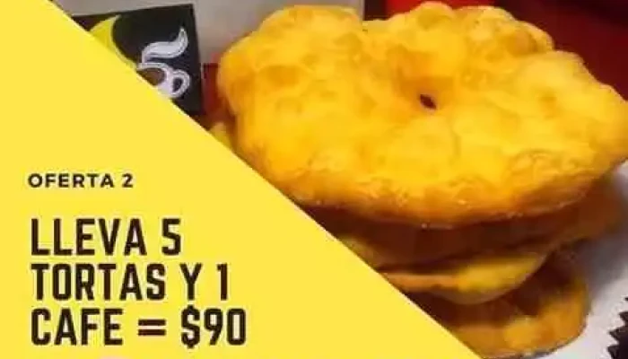 Tortas Fritas Media Noche Cafe - Minas