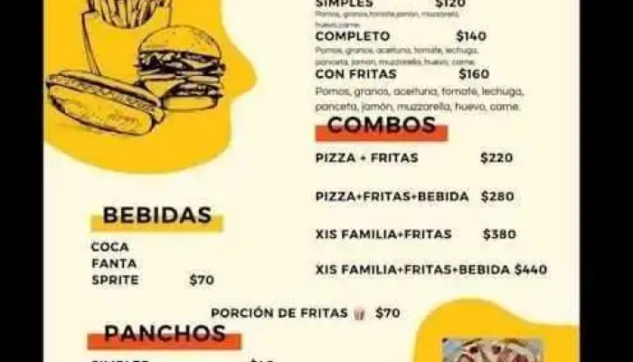 Trailer Burguers -  Menu - Rivera