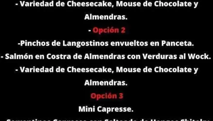 Trattoria Da Piero -  Menu - Piri&aacute;polis