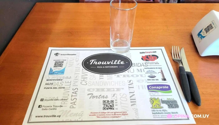 Trouville Salto Centro -  Menu - Salto