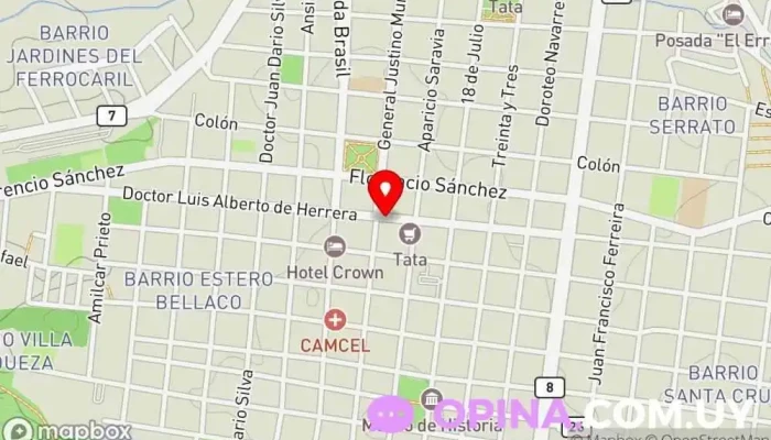 mapa de tusitio inmobiliario Oficinas de empresa en Melo